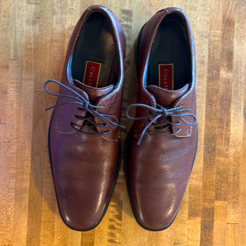 Cole Haan Brown Leather Oxfords 10.5 Mens
